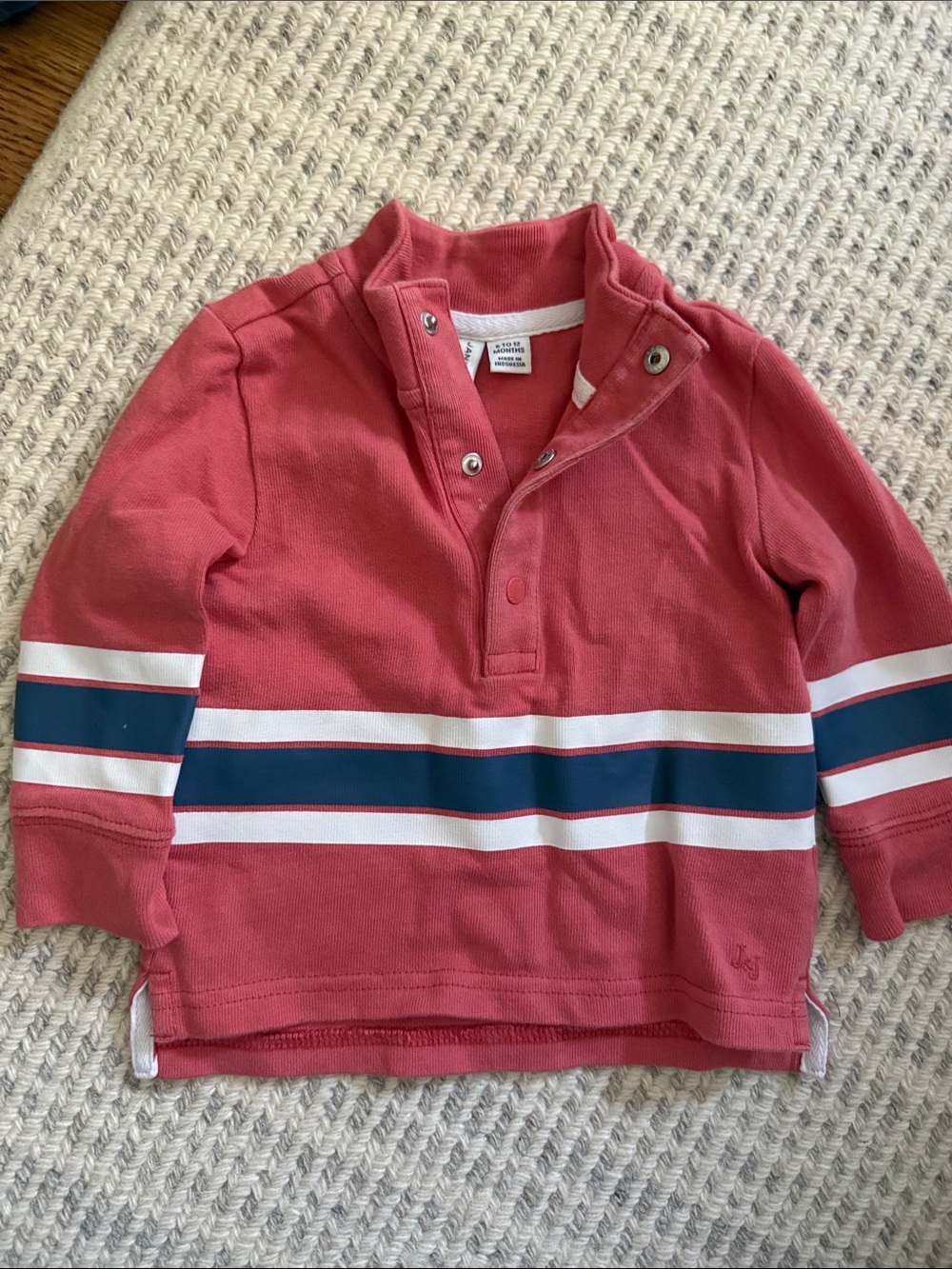 Janie and Jack 6-12 month pullover